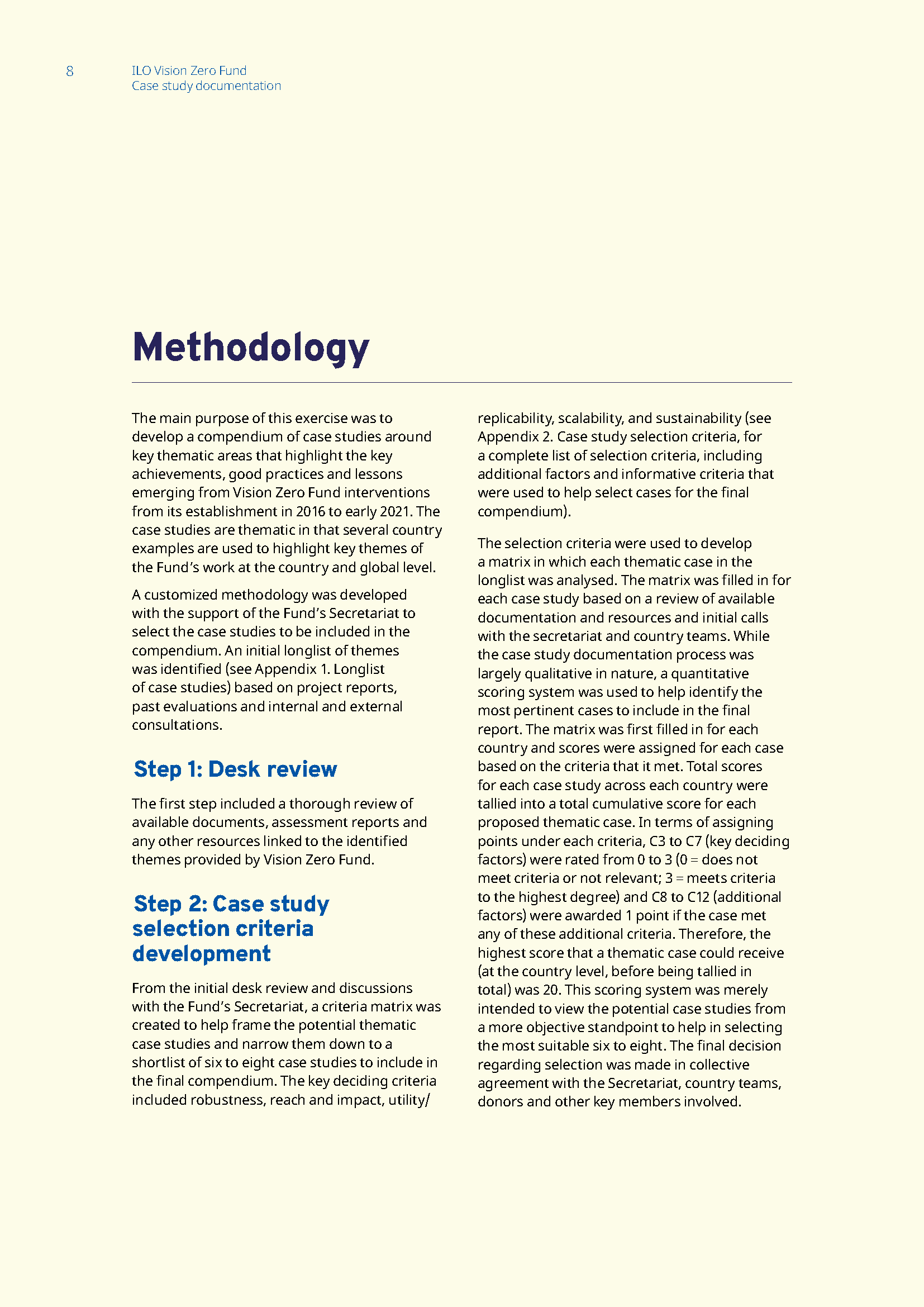 ILO VZF — Case Study Page 10