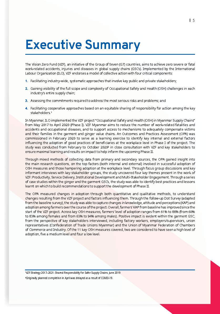 ILO VZF — Executive Summary